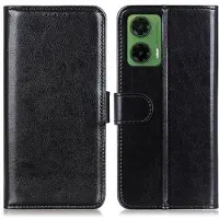 Mtp Products Motorola Moto G35 Plånboksfodral med Magnetstängning - Svart