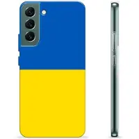 Mtp Products Samsung Galaxy S22+ 5G TPU-Skal Ukrainska Flaggan - Gul och ljusblå
