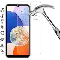 Mtp Products Samsung Galaxy A15 Härdat Glas Skärmskydd - 9H - Case Friendly - Klar