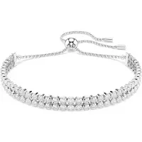 Swarovski Matrix Original Design Rodiumpläterat Armband Damarmband Vit 5678252 Box (Random Color)