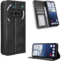 Mtp Products Nothing Phone (3a) Plånboksfodral med Magnetstängning - Svart