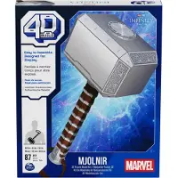 Spin Master 4D Build FDP FAP Marvel Mjolnir GML, Byggsats, 12 År, 87 styck, 635,029 g