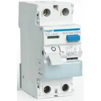 Hager HPFI-brytare 2P 25A/30mA