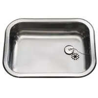 INTRA JUVEL Juvel Barents handfat BA480 48x34 cm för infällning, med sil/avsilare