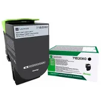 Lexmark Retur toner (PrinterAcctyp.2329275) CS317 CS417 CS517 CX317 CX417 CX517 71B20K0 Original Svart 3000 sidor