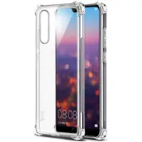 IMAK Huawei P20 Pro Drop-Proof TPU-skal - Genomskinlig
