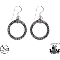 Northern Viking Jewelry The Wheel of Wisdom örhängen NVJKK035