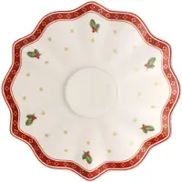 Villeroy & Boch Assiett/fat till kaffekopp/tekopp Toy's vit