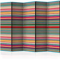 Artgeist Rumsavdelare / Skärmvägg - Subdued stripes II - 225x172