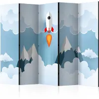 Artgeist Rumsavdelare / Skärmvägg - Rocket in the Clouds II - 225x172