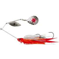 Savage Gear Da'Bush Spinnerbait Red Head Silver 14 cm 21 g