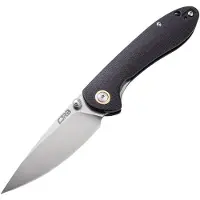 CJRB Small Feldspar Linerlock Black