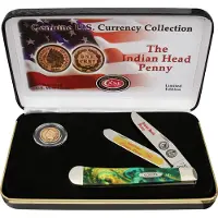 Case Cutlery Indian Head Penny Gift Set