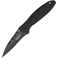 Kershaw Leek Linerlock A/O CF Damascus