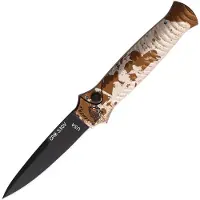 Piranha Knives Auto Miniguard Button Lock