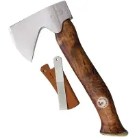 Karesuandokniven Vuogas Axe Brown