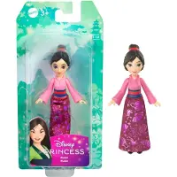 Mattel Disney Princess Små -dockor i glänsande outfits med avtagbar kjol eller byxor, inspirerade av filmer, Minidocka, Honkoppling, 3 År, Flicka, 95,4 mm, 50 g