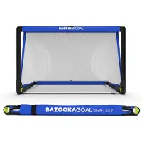 Bazooka fotbollsmål 120x75 blå