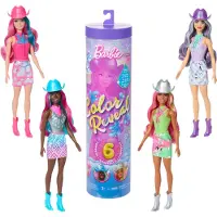 Barbie Docka - 30 cm - Color Reveal Disco Star - Blandat - - One Size - Docka