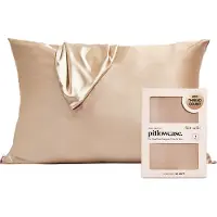 Kitsch Satin Örngott, Standardstorlek, Champagne, 1 styck