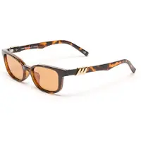 Le Specs Solglasögon 'CONFIDENTIAL' mörkbrun / orange