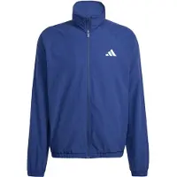 Adidas Sportjacka 'Essential' mörkblå / vit