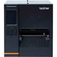 Brother Titan Industrial Printer TJ-4021TN - Etikettskrivare - direkt termisk/termisk överföring - Rulle (12 cm) - 203 dpi - upp till 254 mm/sek - LAN, seriell, USB-värd, USB 2.0