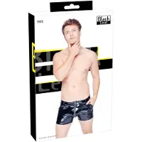Black Level - herrshorts med sidficka - lack - svart - XL