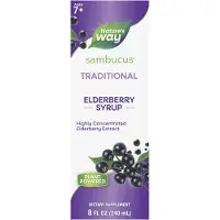 Nature'S Way , Sambucus, Traditionell Immunsirap, Äppelträd, 8 fl oz (240 ml)