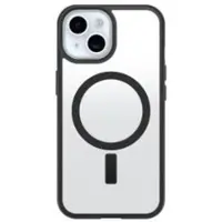 Otterbox React Backcover Apple iPhone 16 Svart, Transparent Induktiv laddning, MagSafe-kompatibel 77-96244
