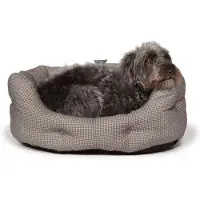 Danish design Snuggle bed vintage dogstooth 89 cm