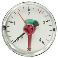 Erik Faergemann 1/4 Manometer 0-4 bar