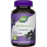 Nature'S Way , Sambucus, Immun Gummies, Elderberry, 60 Gummies