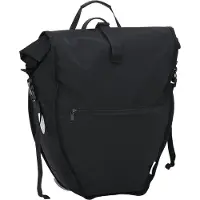 vidaXL Cykelväska Svart 32,5 x 17 x 57 cm Polyester