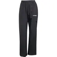 Adidas Outdoorbyxa 'Multi Climaproof Two-Layer Rain' svart / vit