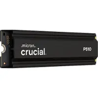 Crucial P510 - SSD - 1 TB - inbyggd - M.2 2280 - PCI Express 5.0 x4 (NVMe) - integrerad kylfläns