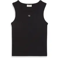 Calvin Klein Jeans Topp 'Tank' svart / vit