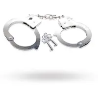Pipedream Fetish Fantasy - handbojor - metall - silver