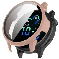 Mtp Products Garmin Vivoactive 6 Plastskal med Härdat Glas Skärmskydd - Rosa