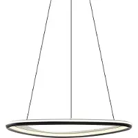 QAZQA Design Hänglampa Svart 3-stegs Dimbar - Organico