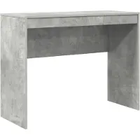 vidaXL Skrivbord Betonggrå 100 x 40 x 76 cm