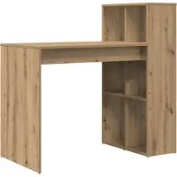 vidaXL Skrivbord Artisan Ek 108 x 55 x 103.5 cm Konstruerat trä
