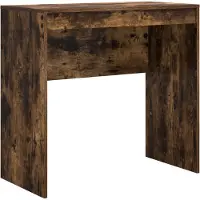 vidaXL Skrivbord Rökt ek 80 x 40 x 76 cm