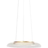QAZQA Design Taklampa Guld och Transparent 3-stegs Dimbar - Scacrylic