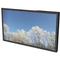 Hi Nd EASY - Monteringssats (hölje) - för LCD-panel för digital skyltning - liggande - svart - skärmstorlek: 32 - väggmonterbar