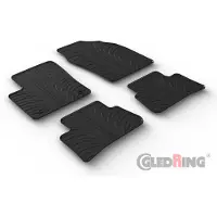 GledRing Gummimattor lampliga for Toyota CHR HEV 2023 Tprofil 4delad monteringsklammor