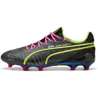 Puma King Ultimate FG/AG Club World Cup X Kidsuper - Fjädergrå/Lime/White/Grå LIMITED EDITION, storlek 40½