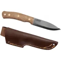 Casström No.10 Swedish Forest Knife - Canvas Micarta, Verktygsstål, Läder