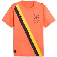 Puma Super Manchester City Fc Replica Junior T-shirt Med Kort ärm