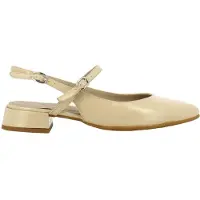 Wonders för kvinnor. B-9703_2024_6610 Oriana nudefärgade läderskor (39), 1 till 3 cm, Spänne, Casual, Klassisk, Lackat läder, Naken
